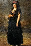 Agustin Esteve Portrait of Maria Luisa of Parma, Queen of Spain
